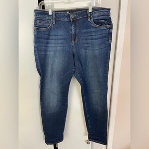 Women’s Kut from the Kloth Diana jeans size 14 petite.